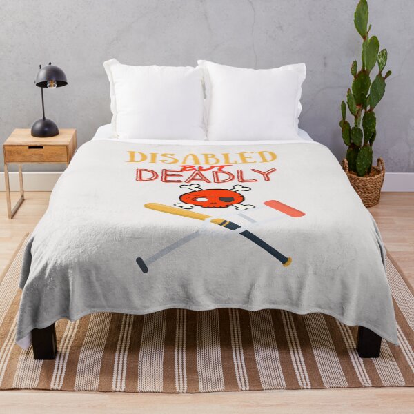 Item preview, Disabled But Deadly Funny T-Shirt designed and sold by WilkDesign.