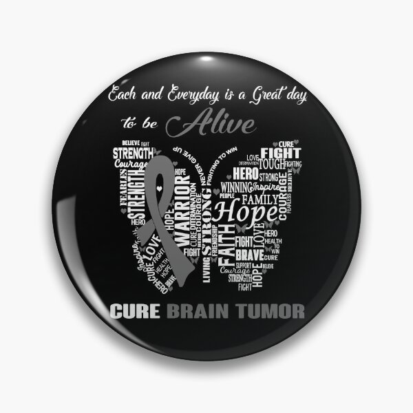 Item preview, Butterfly Ribbon Cure Brain Tumor Awareness designed and sold by Tadmab.