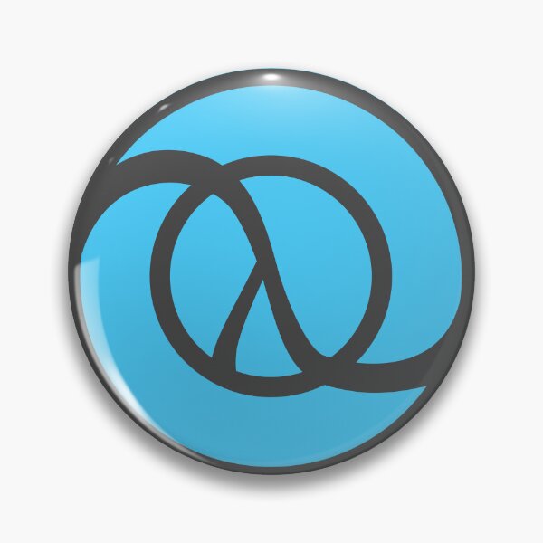 Item preview, \Clojure logo grey on light blue designed and sold by yisraeldov.