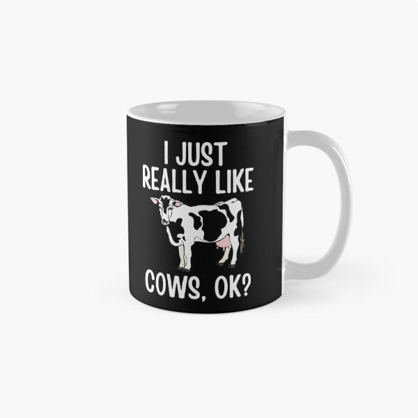 Item preview, I Just Really Like Cows OK Funny Cow Farmer Cattle Lovers designed and sold by cimibaka25.