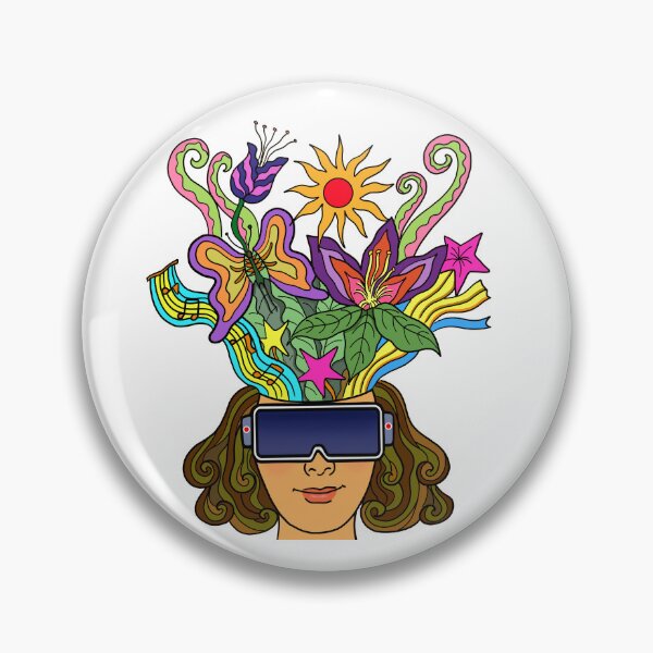 Item preview, Virtual Reality Metaverse Creative Beautiful Mind Fantasy designed and sold by Nalidsa Sukprasert.