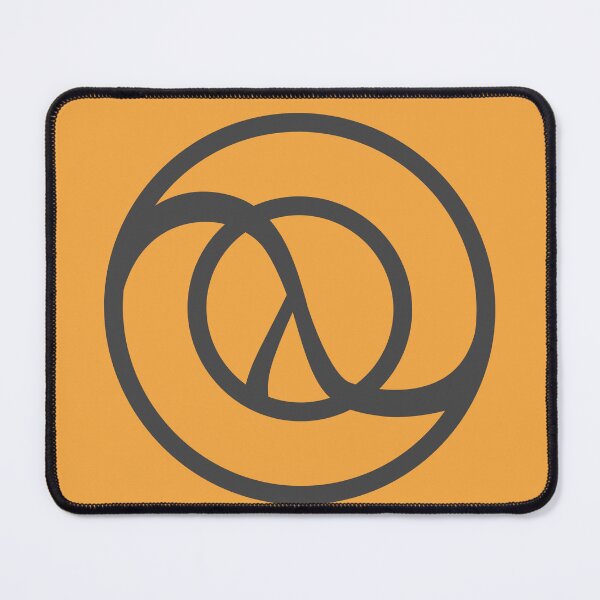 Item preview, Clojure logo grey on orange designed and sold by yisraeldov.