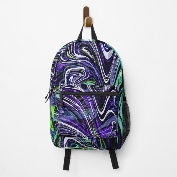 Item preview, Abstract Liquid - Purple and Green designed and sold by murkyswamp.
