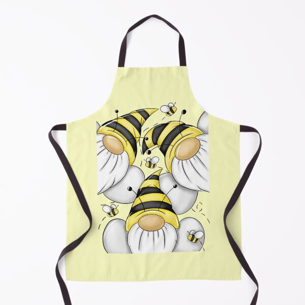Item preview, Bee gonk trio designed and sold by Kirsty Barlow.