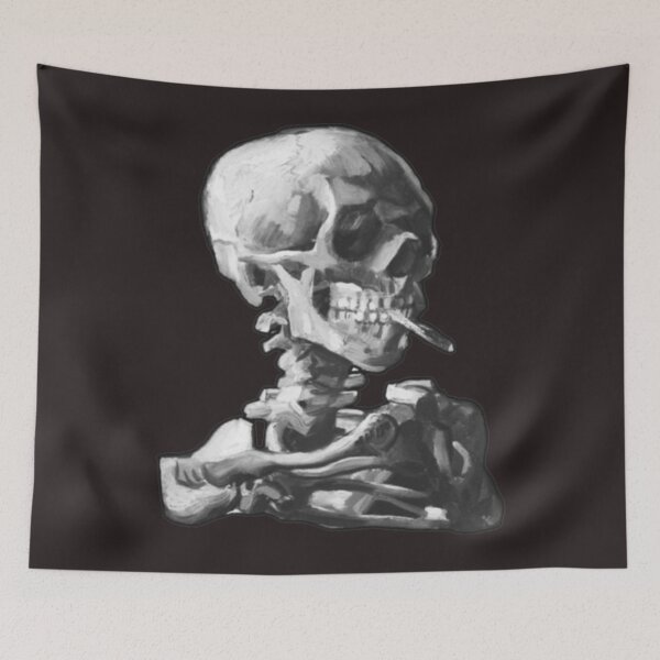 Item preview, Skeleton | Vincent Van Gogh Twee Aesthetic | Arthoe accessories and home decor | heckinfarout  designed and sold by Two Otters Co.