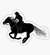 Barrel Racer Sticker