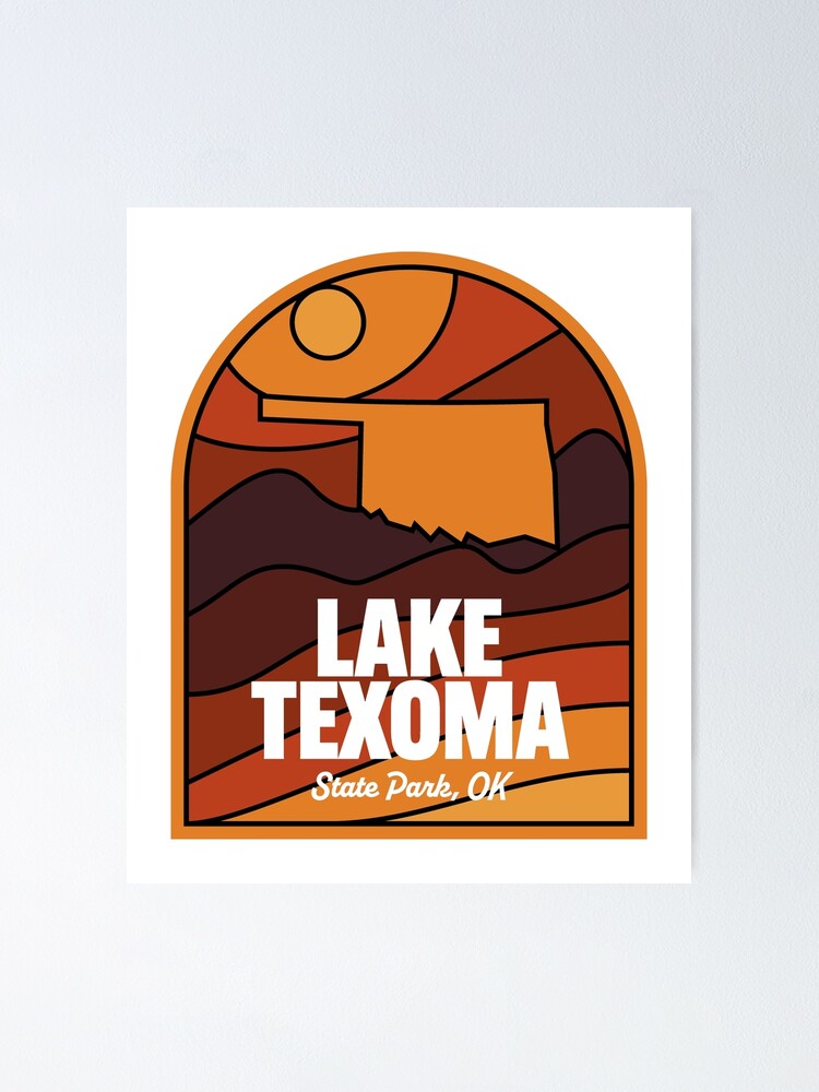 Imagen 1 de 3, Póster con la obra Lake Texoma State Park Oklahoma, diseñada y vendida por HalpinDesign.