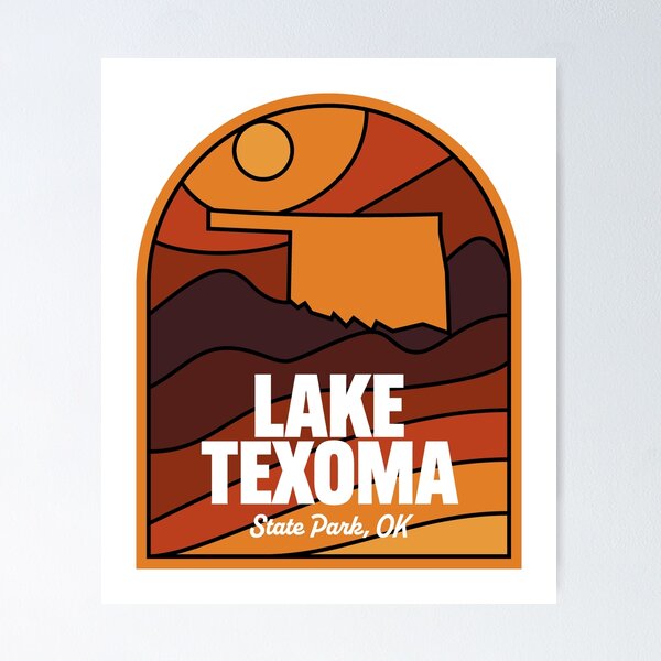 Item preview, Lake Texoma State Park Oklahoma designed and sold by HalpinDesign.