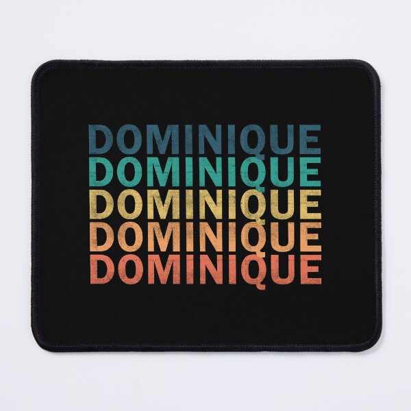 Item preview, Dominique Name T Shirt - Dominique Vintage Retro Name Gift Item Tee designed and sold by geniajmk13.
