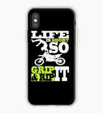 Motocross,- Dirt bike - Motocycle iPhone Case