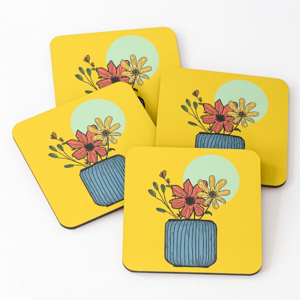 Item preview, Flower Pot, full colour designed and sold by prettymuchart.