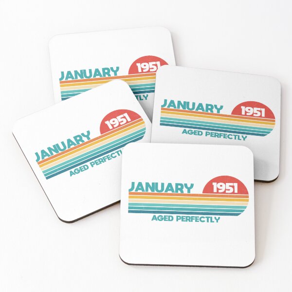 Item preview, January 1951 Retro Sunset 73rd Birthday Classic 50's designed and sold by MajesticTree.