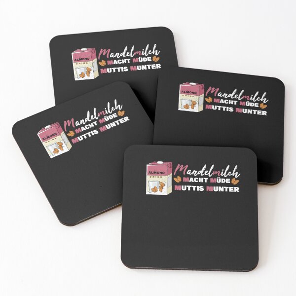 Item preview, Almond milk makes tired mothers perk vegan saying designed and sold by Printed-Memes.