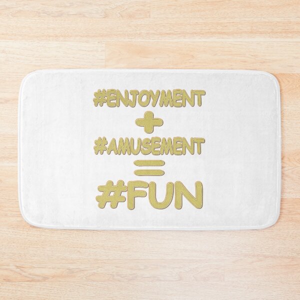 Item preview, "FUN EQUATION" Cute Design. Buy Now designed and sold by Health And Fitness Posts e-Store.