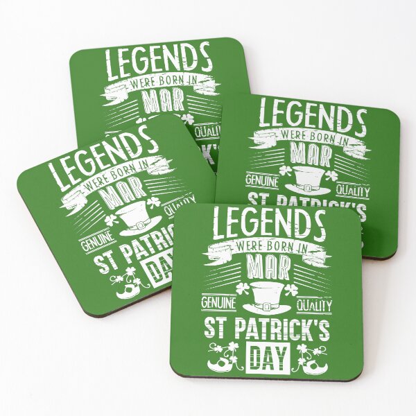 Item preview, legends are born in st patricks day | legends are born irish | st patricks day born designed and sold by wear4gamers.