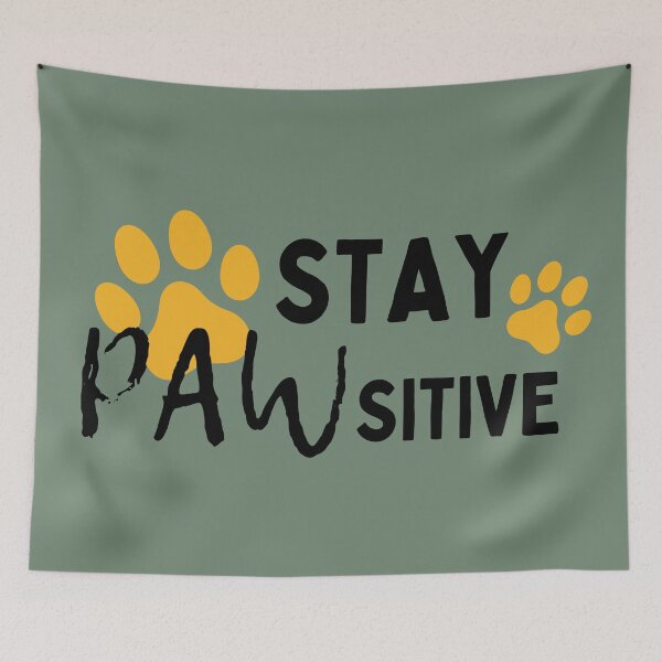 Item preview, Stay Pawsitive designed and sold by BronikowskiART.