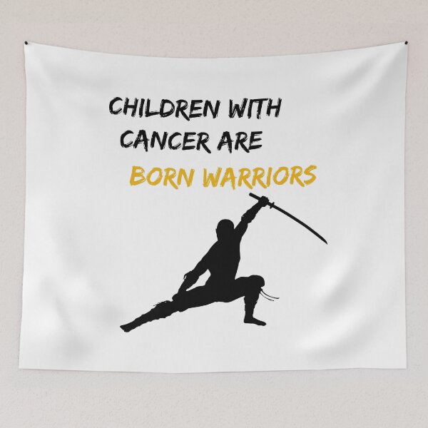 Item preview, Children With Cancer Are Born Warriors  designed and sold by CelebratoryWear.