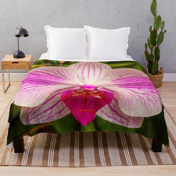 Item preview, Beautiful purple and white orchid flower designed and sold by Kevin Hellon.