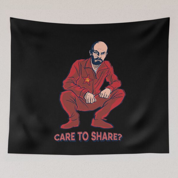 Item preview, Bolshevism Joke Lenin Care To Share designed and sold by artado.