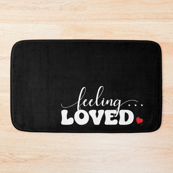 Item preview, Valentines Feeling Loved Graphic Print designed and sold by ClaudiaFlores.