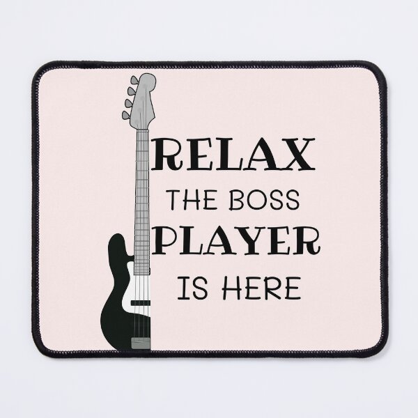 Item preview, Relax The boss Player is here designed and sold by JUSTDOIT ⭐⭐⭐⭐⭐.