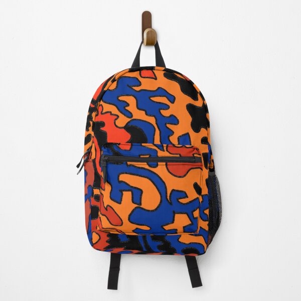 Item preview, Orange, Black, & Blue Doodle Design designed and sold by Artistic  Ambience.