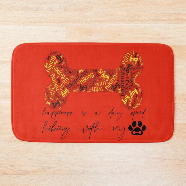 Item preview, Copy of happiness is a day spent hiking with my dog : hiking with frends designed and sold by adiskiart.