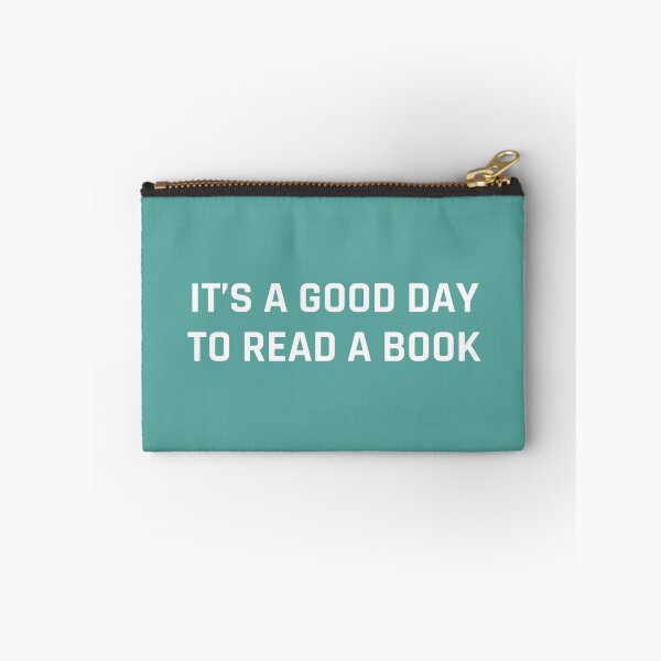 Item preview, It's a Good Day to Read a book - green designed and sold by MOONINSPIRATION.