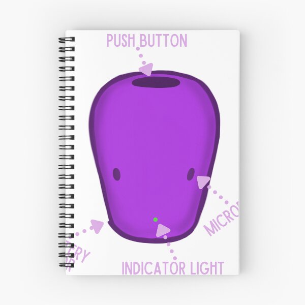 Item preview, Bone Anchored Hearing Aid Labeled in Purple designed and sold by Hear4theEars.