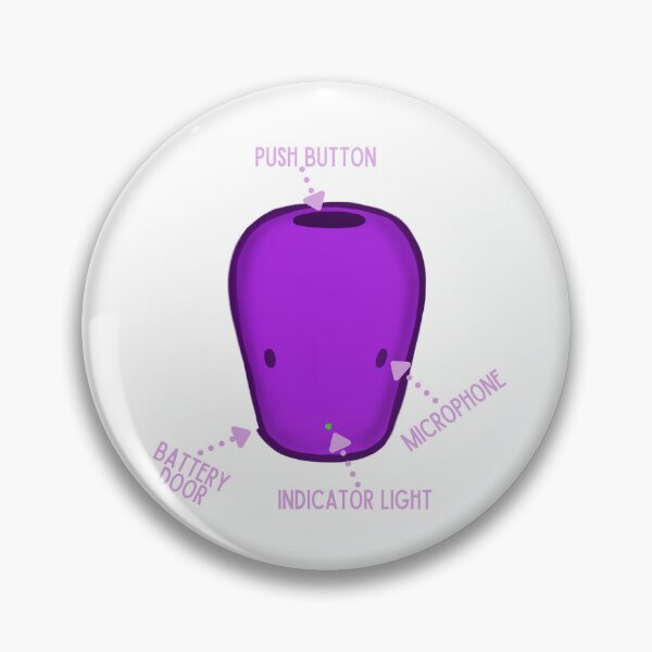 Item preview, Bone Anchored Hearing Aid Labeled in Purple designed and sold by Hear4theEars.