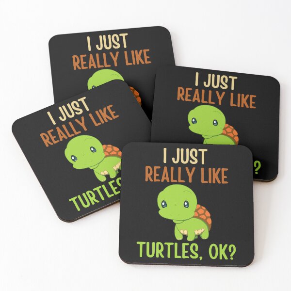Item preview, I Just Really Like Turtles, OK? designed and sold by cimibaka25.