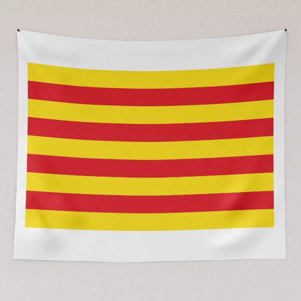 Item preview, Flag of Catalonia (La senyera) designed and sold by Euskadaz.