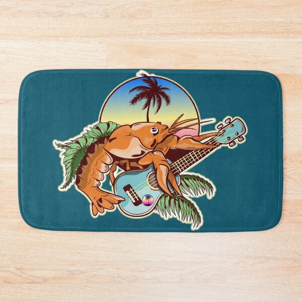 Item preview, Lobster playing a ukulele designed and sold by piedaydesigns.