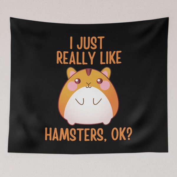 Item preview, I Just Really Like Hamsters OK designed and sold by cimibaka25.