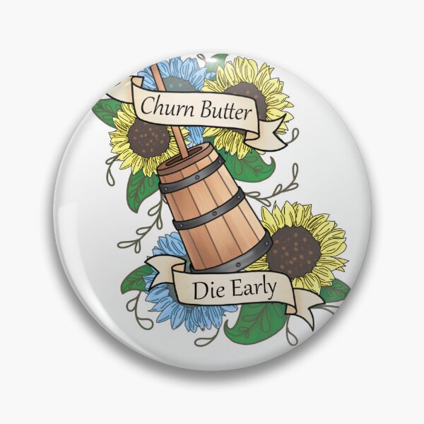 Item preview, Grim Cottagecore- Churn Butter, Die Early designed and sold by X-Stitcherella.