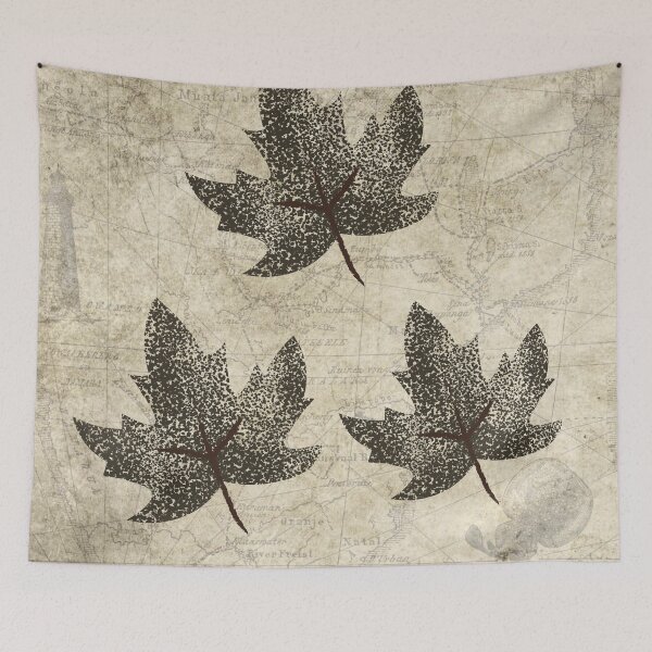 Item preview, Vintage map with flowers designed and sold by KBMeyer.