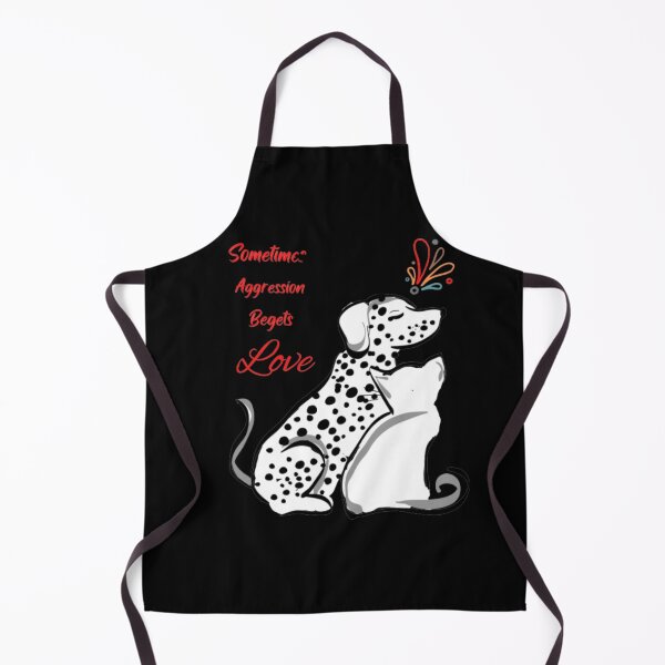 Item preview, Sometimes Aggression Begets Love, cute pets Picture for cat and dog lovers, best friends of mine designed and sold by Nicedeco.