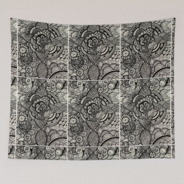 Item preview, Mehendi Design (pen and ink) designed and sold by ariaz.art.