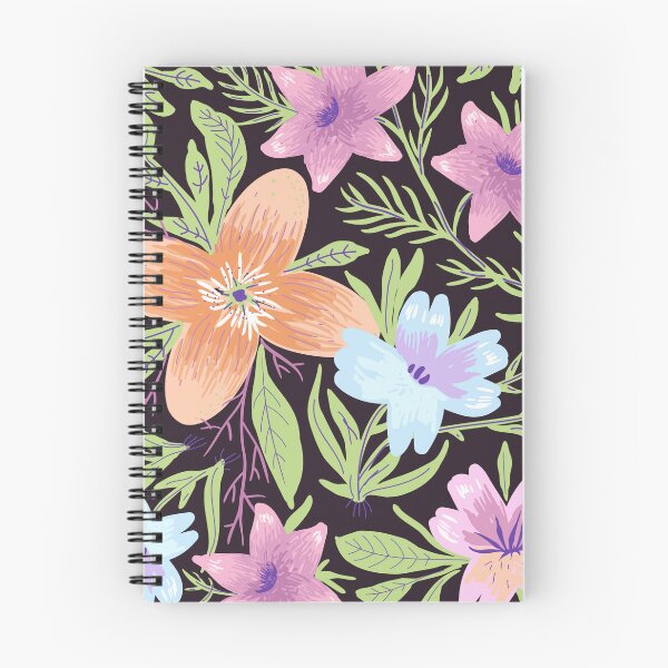 Item preview, Black Flowered Print designed and sold by KBMeyer.