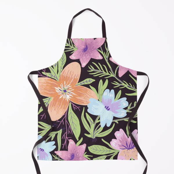 Item preview, Black Flowered Print designed and sold by KBMeyer.