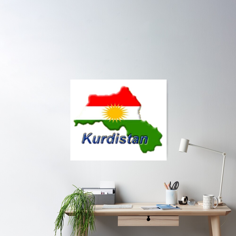Flag Of Kurdistan Rectangular Shape With Rounded Corners Stock Illustration  - Download Image Now - iStock