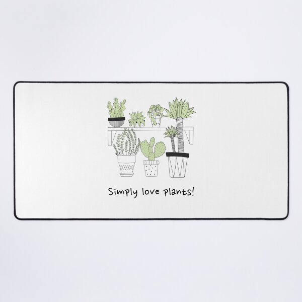 Item preview, ¡Simplemente ama las plantas! Camiseta de arte de línea simple. designed and sold by AllThingsPuffa.