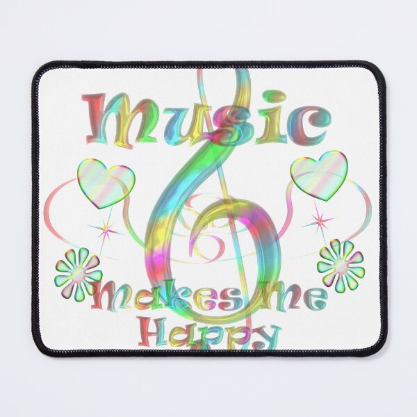 Item preview, Music makes me happy designed and sold by CoolDoodles.
