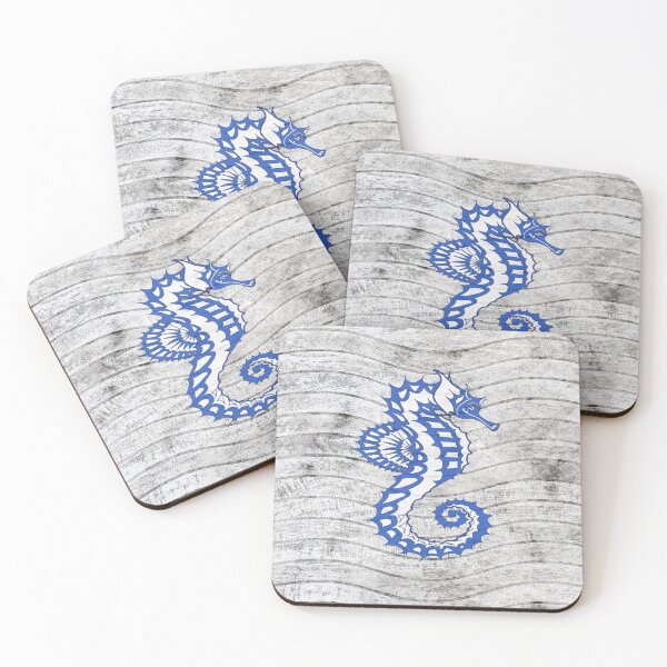 Item preview, Blue Sea Horse designed and sold by Christina Clare.