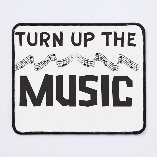 Item preview, Turn UP THE music designed and sold by JUSTDOIT ⭐⭐⭐⭐⭐.
