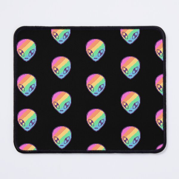 Item preview, Rainbow- queer Alien PIXEL designed and sold by Jae Rainbow.