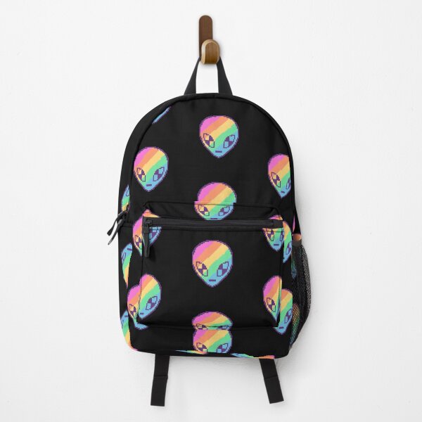 Item preview, Rainbow- queer Alien PIXEL designed and sold by Jae Rainbow.