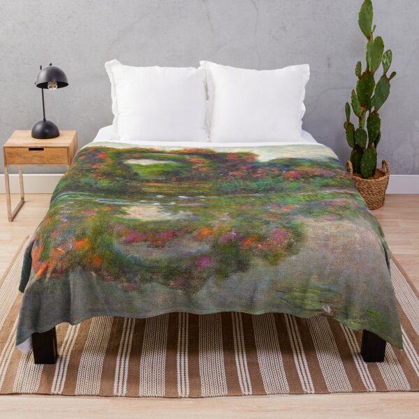 Item preview, Claude Monet's Rose Flowered Arches at Giverny designed and sold by mosfunky.