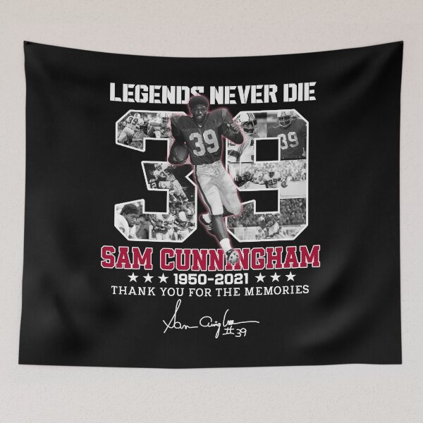 Item preview, Sam Cunningham Football Signature Vintage Retro 80s 90s Bootleg Rap Style designed and sold by Lea Schiller ⭐⭐⭐⭐⭐(216).
