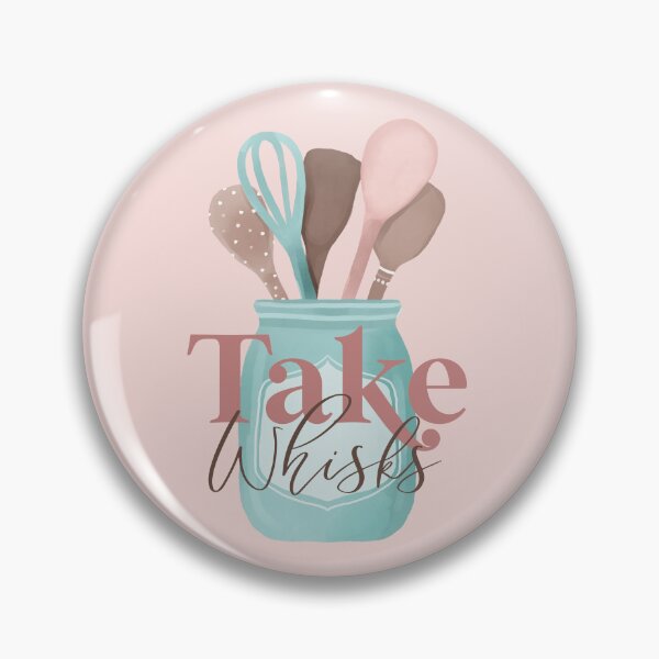 Item preview, Take Whisks Watercolor Baking Utensils designed and sold by Moodthology.